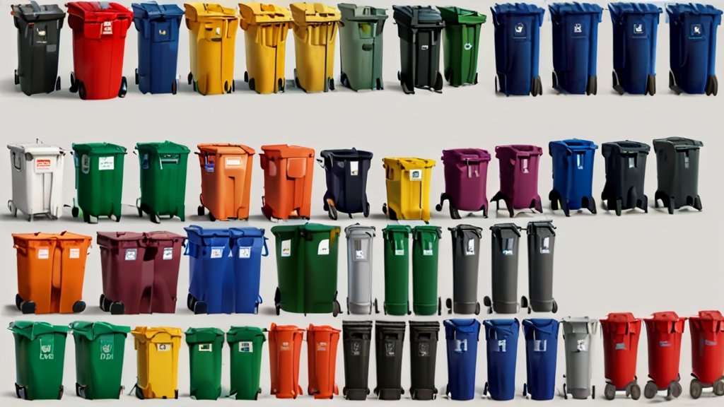 Bins R Us small coloured wheelie bins – QSolar System